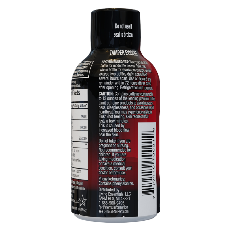 5-hour ENERGY Shot Extra Strength Berry 1.93oz Btl
