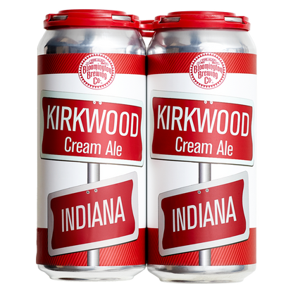 Bloomington Brewing Co. Kirkwood Cream Ale 4pk 16oz Can 5.0% ABV