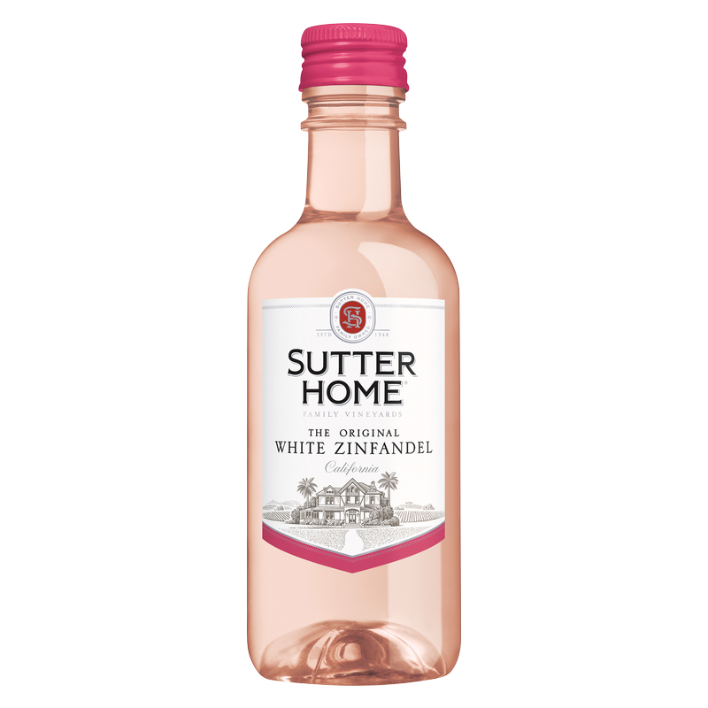 Sutter Home White Zinfandel 4pk 187ml