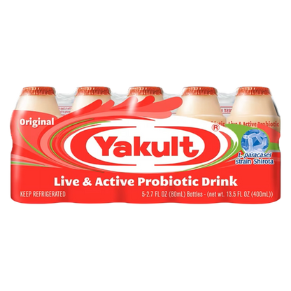 Yakult Probiotic Orginial Yogurt Drink 2.7oz 5 pack