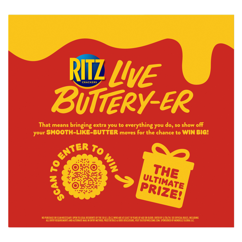 RITZ Buttery-er Crackers, Limited Edition, 13.7 oz