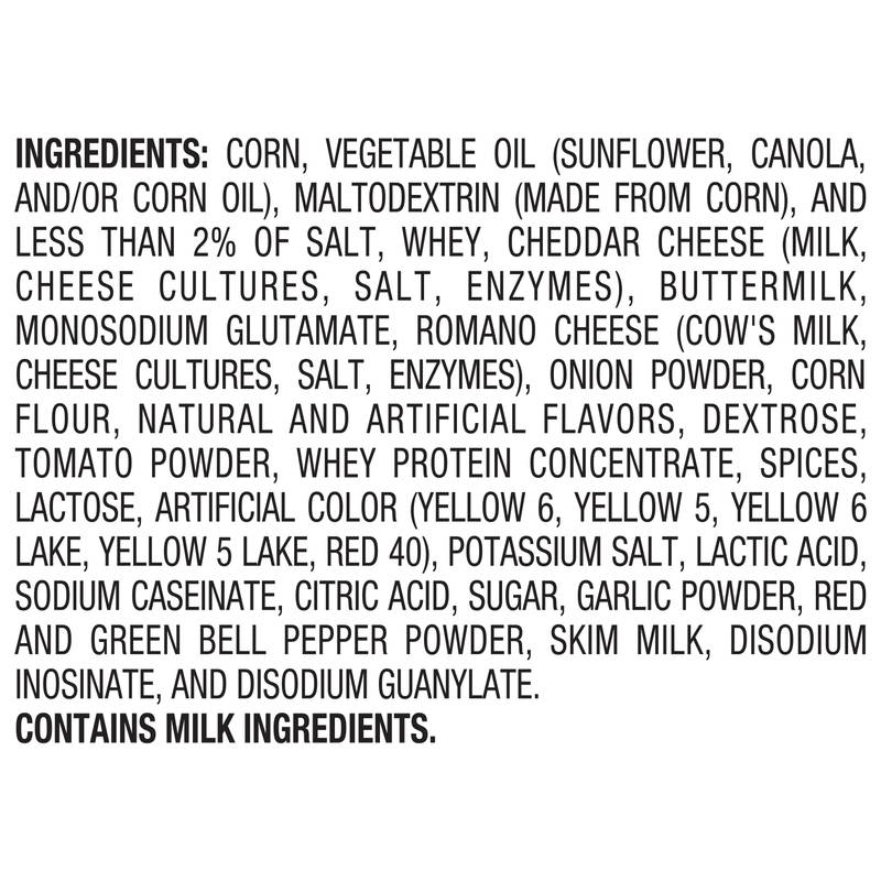 Doritos Nacho Cheese 2.75oz