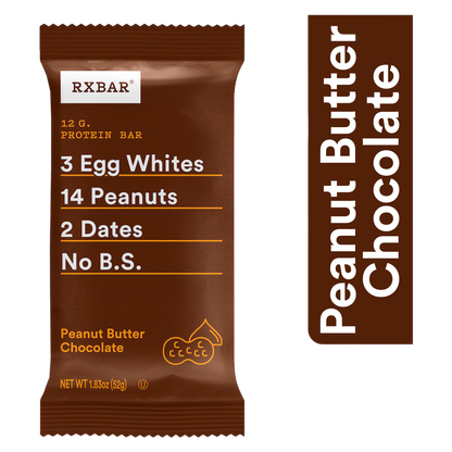 RXBAR Protein Bar, Peanut Butter Chocolate, 1.83oz