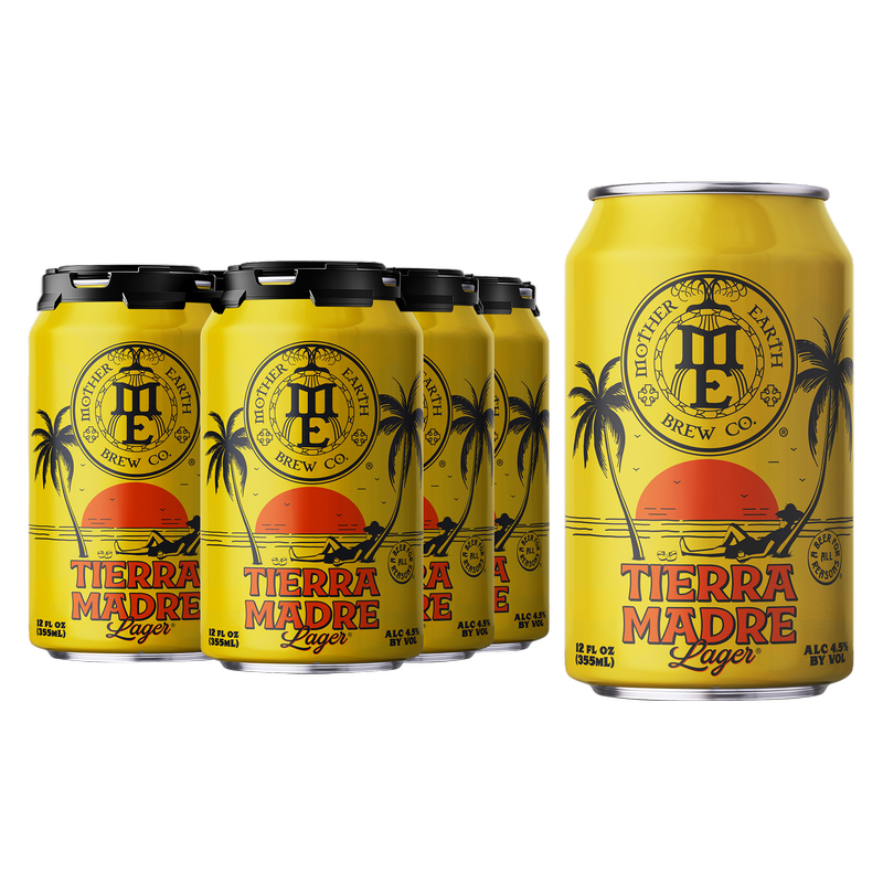 Mother Earth Brew Tierra Madre Mexican-Style Lager 6pk 12oz Can