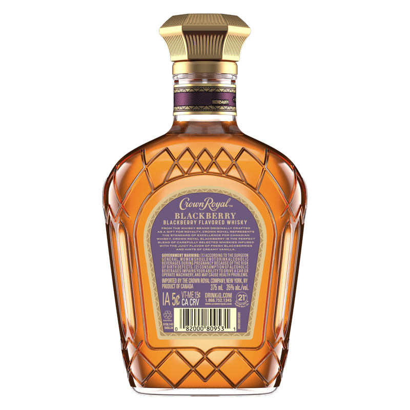 Crown Royal Blackberry 375ml Bottle