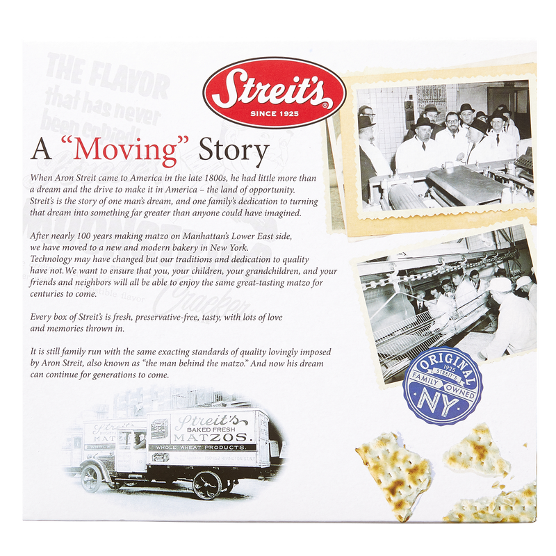 Streit's Unsalted Matzo 11oz