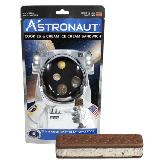 Astronaut Cookies & Cream Ice Cream Sandwich 2oz