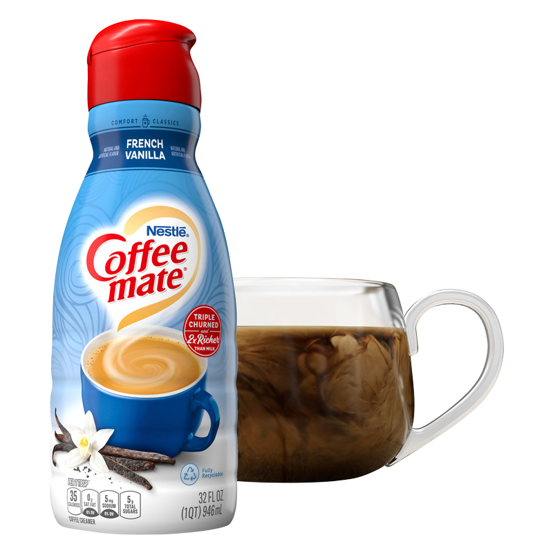 Coffee Mate French Vanilla Creamer 32oz Btl