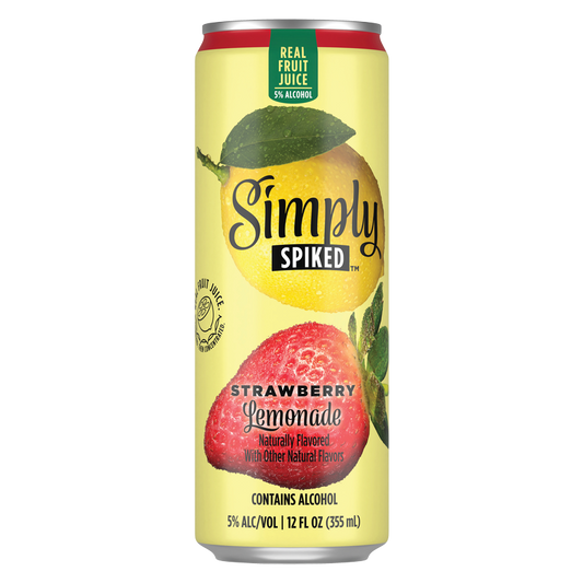 Simply Spiked Strawberry Lemonade 12oz Can 5.0% ABV