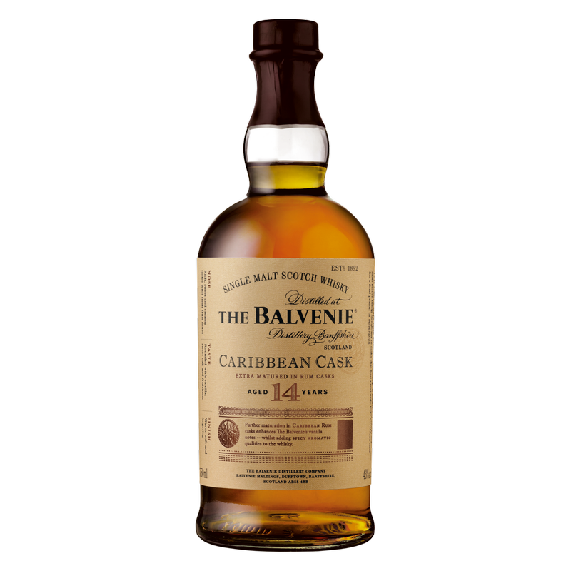 The Balvenie 14 Yr Caribbean Cask 750ml (86 proof)