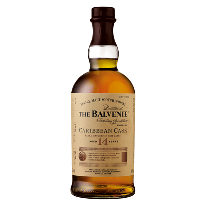 The Balvenie 14 Yr Caribbean Cask 750ml (86 proof)