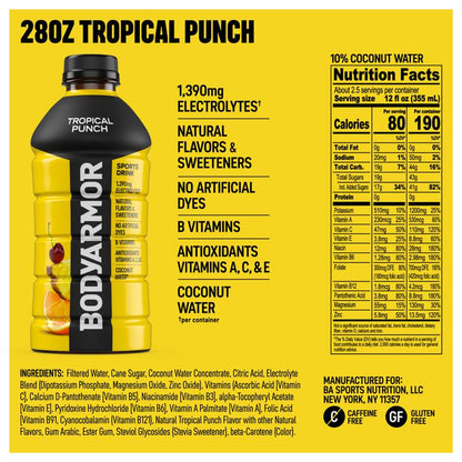 BODYARMOR Tropical Punch Sports Drink 28oz Btl