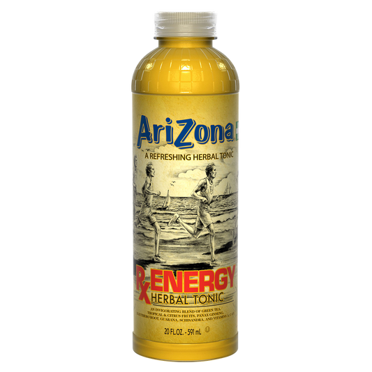 AriZona RX Energy Herbal Tonic 20oz Btl