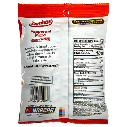 Combos Cracker Pepperoni Pizza 6.3oz