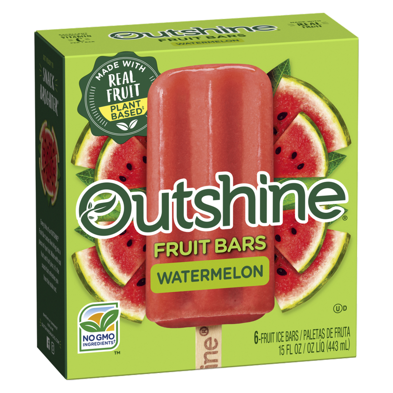 Outshine Watermelon Frozen Fruit Bars, 6ct.