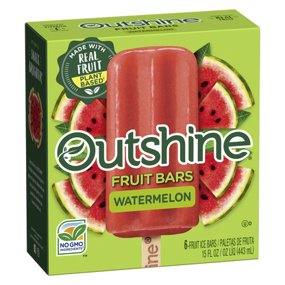 Outshine Watermelon Frozen Fruit Bars, 6ct.