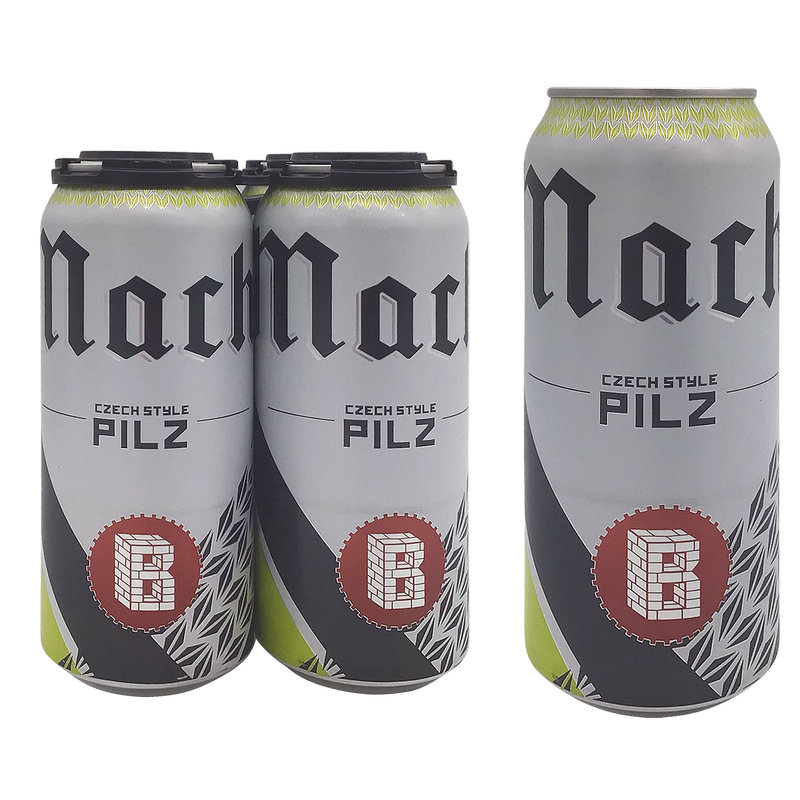 Bunker Brewing Machine Pilz 4Pk 16Oz Can 5.2% Abv