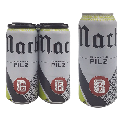 Bunker Brewing Machine Pilz 4Pk 16Oz Can 5.2% Abv