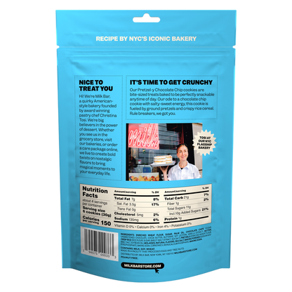 Milk Bar Crunchies Pretzel-y Chocolate Chip Cookies 4.5oz