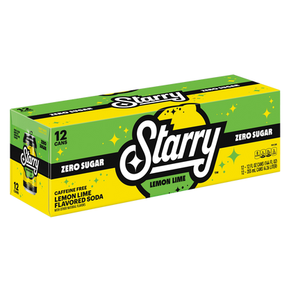 Starry Zero Sugar Lemon Lime 12pk 12oz Can