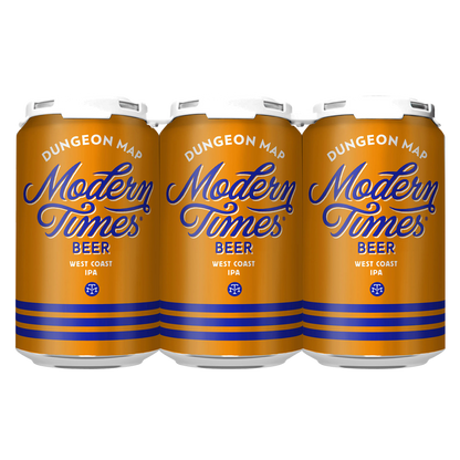 Modern Times Dungeon Map West Coast IPA 6pk 12oz