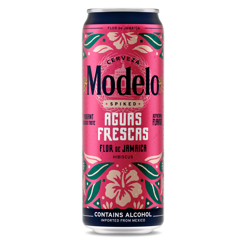 Modelo Spiked Aguas Frescas Flor de Jamaica 12oz Can 4.5% ABV