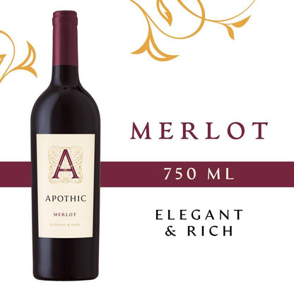 Apothic Merlot 750ml
