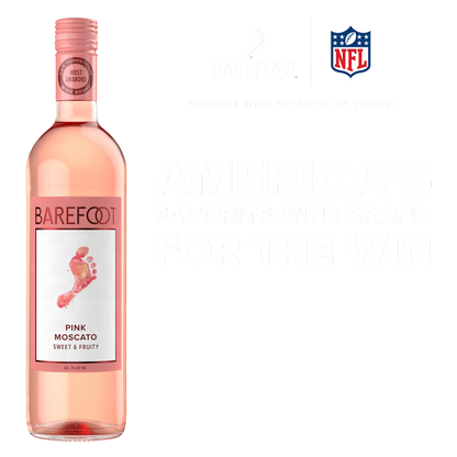 Barefoot Pink Moscato 750ml