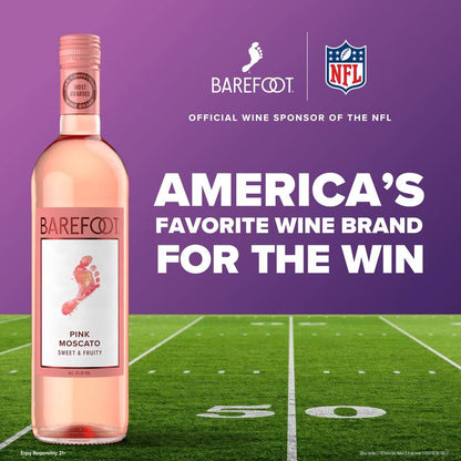Barefoot Pink Moscato 750ml