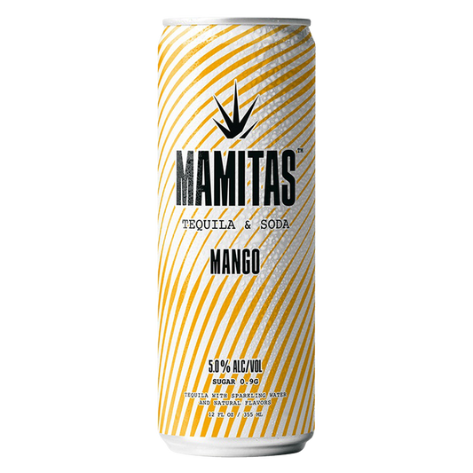Mamitas Mango Seltzer Single 12oz Can 5.0% ABV