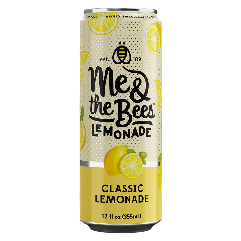 Me & The Bees Classic Lemonade 12oz Btl