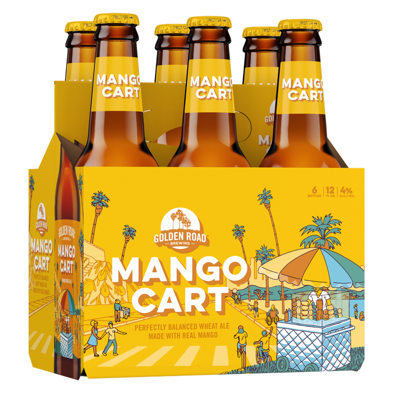 Golden Road Mango Cart 6pk 12oz Bottle 4% ABV