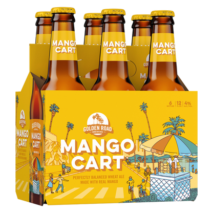 Golden Road Mango Cart 6pk 12oz Bottle 4% ABV