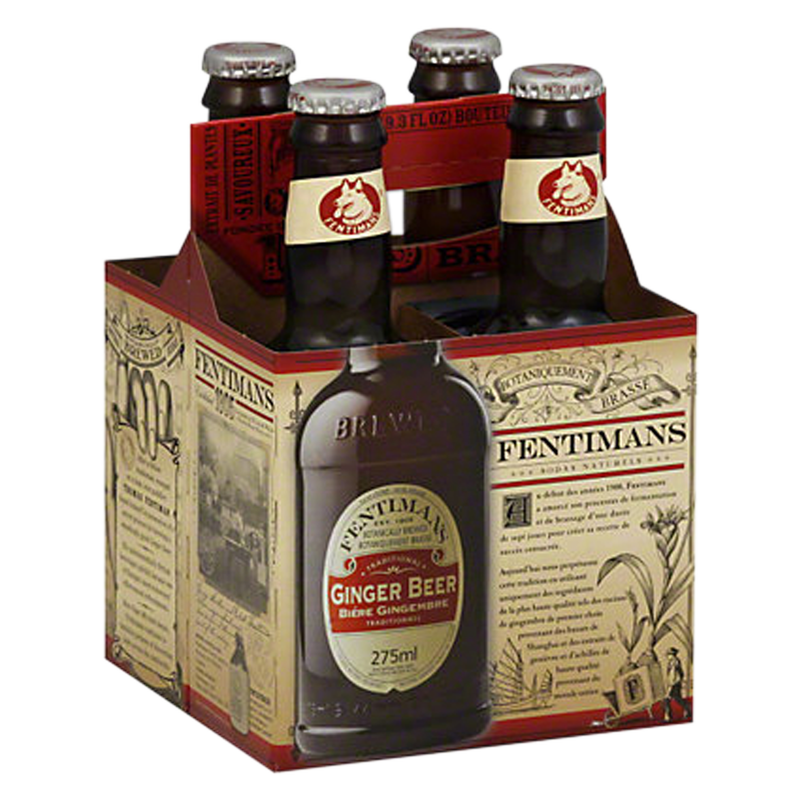 Fentiman's Ginger Beer 4pk 9.3oz Glass Bottle