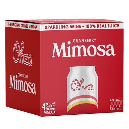 Ohza Cranberry Mimosa 4pk 12oz Can