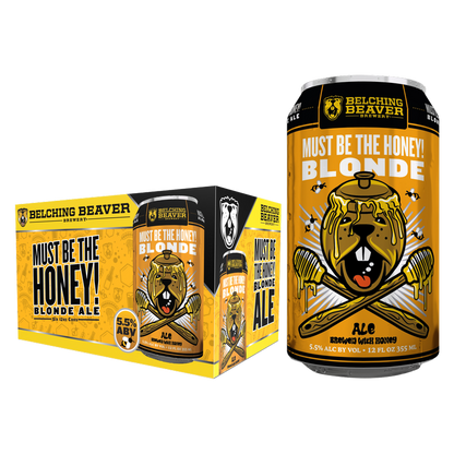 Belching Beaver Me So Honey Ale 6pk 12oz Can 5.5% ABV