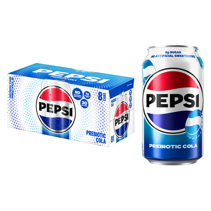 Pepsi Prebiotic Cola 8pk 12oz Can