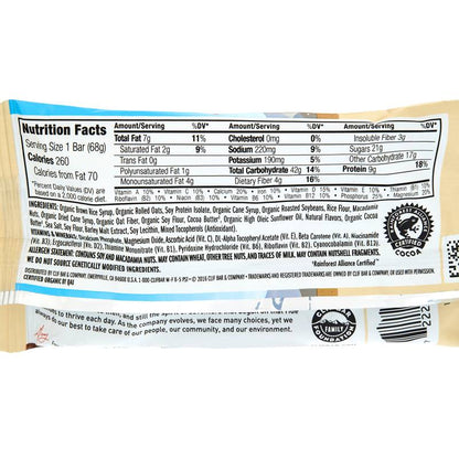Clif Bar White Chocolate Macadamia Nut Energy Bar 12 ct