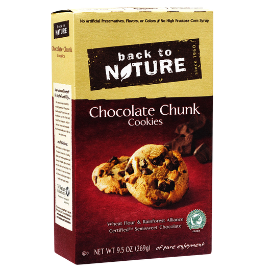 Back to Nature Chocolate Chunk Cookies 9.5oz