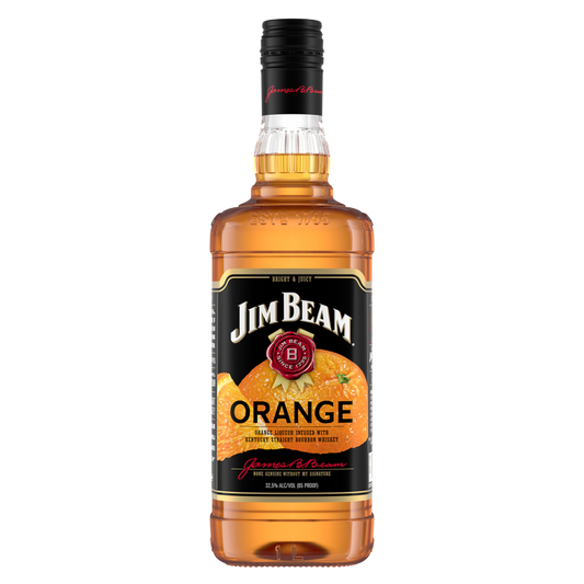 Jim Beam Orange Whiskey 1L (65 Proof)