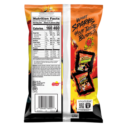 Cheetos Crunchy Flamin Hot, 2.875oz