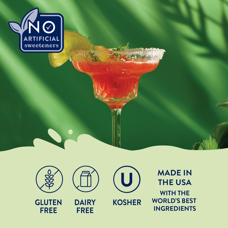 Jordan's Skinny Mixes Naturally Sweetened Strawberry Key Lime Margarita 32oz Btl