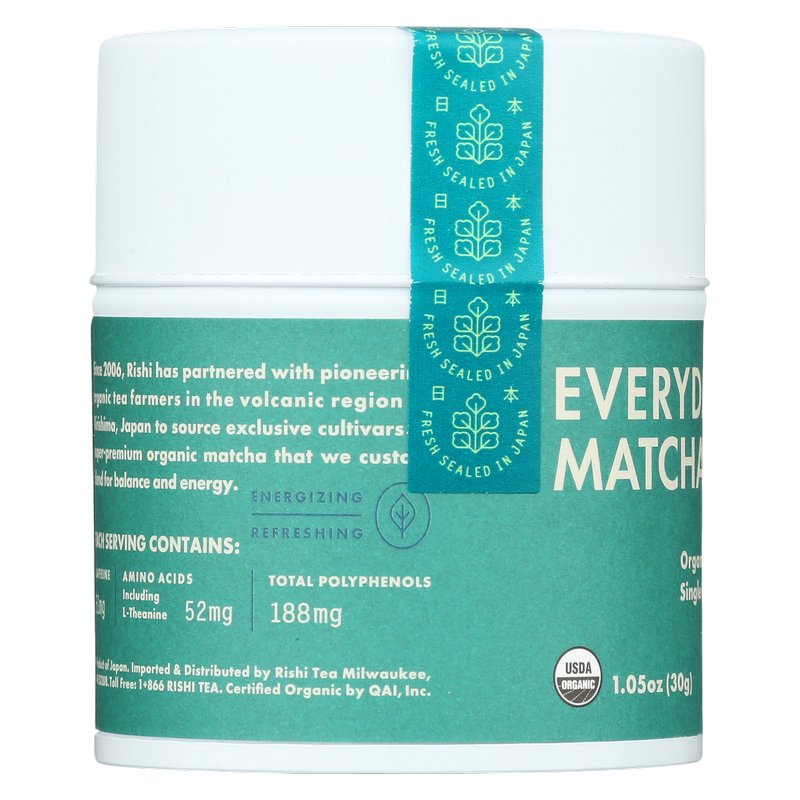 Rishi Tea Organic Everyday Matcha 1.05oz