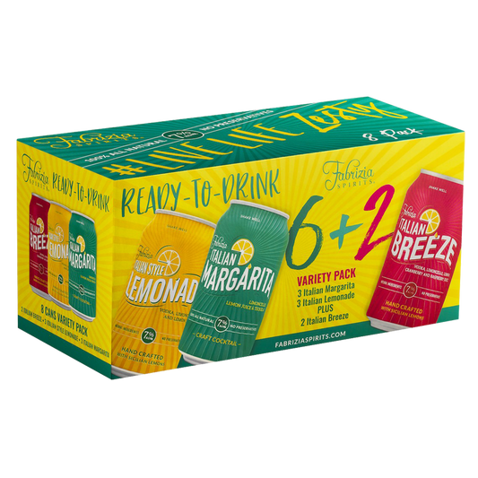 Fabrizia Italian Can Cocktails 8PK 355ML (14 Proof)