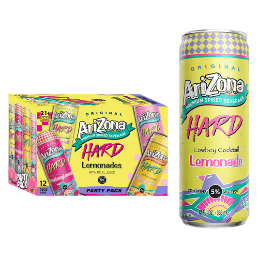 Arizona Hard Lemonade Party Pack 12pk 12oz Can 5.0% ABV
