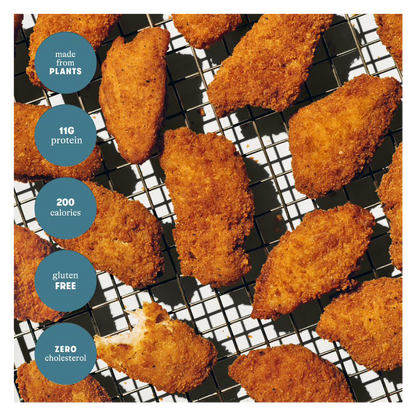 Daring Breaded Plant-Based Chicken Wings, Gluten-Free, 8oz