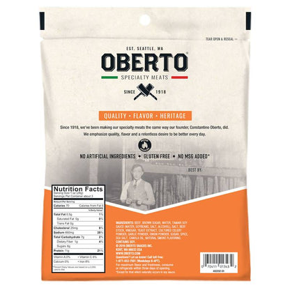 Oberto All Natural Teriyaki Beef Jerky 3.25oz