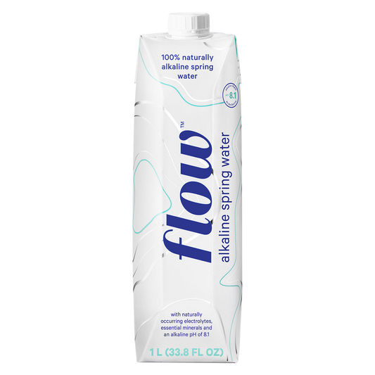 Flow Natural Alkaline Spring Water 1L Btl