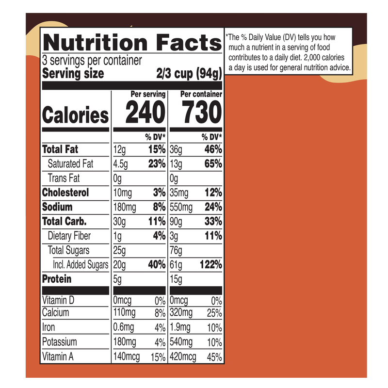 Reese's Peanut Butter Light Ice Cream 48oz