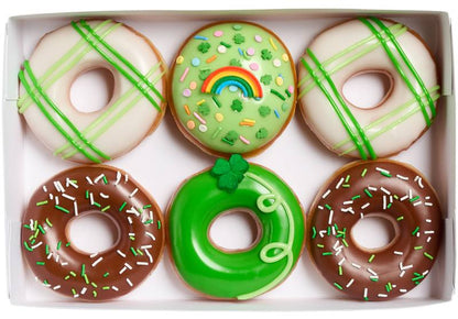 Krispy Kreme Assorted St. Patrick's Day Doughnuts - 6ct